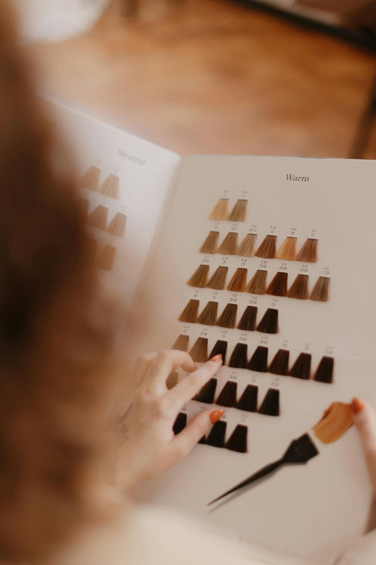 Range of genuine human hair extension lengths and shades available in-stock at EDITION Salon Again Community Mall Pattaya Thailand